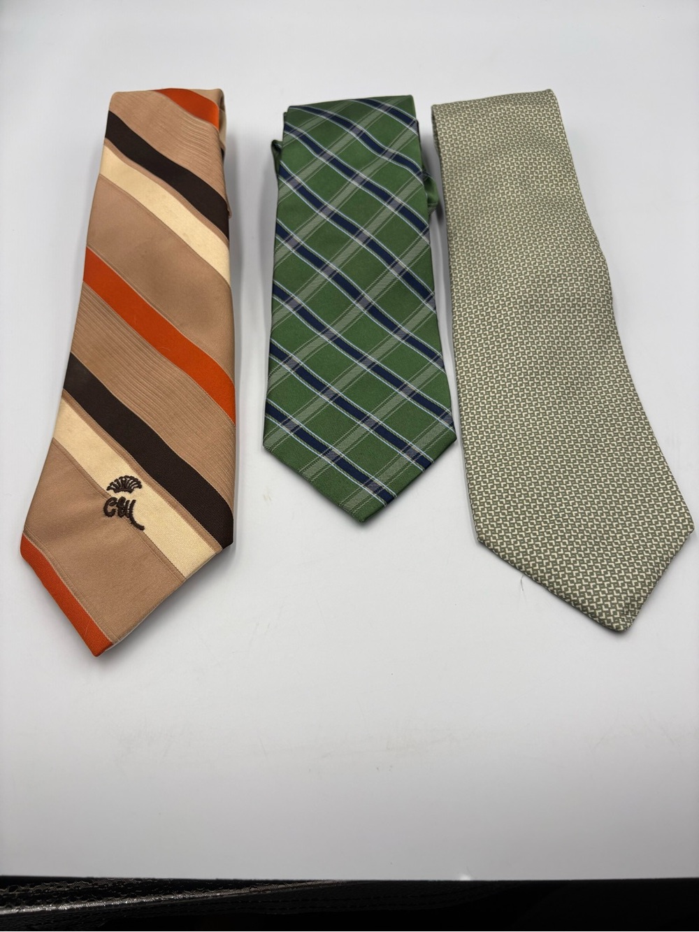 Lot of 3 Men’s Designer Neck Ties Nautica Tommy Hilfiger Countess Mara